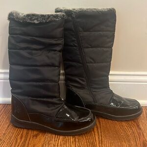 Avanti Black Knee-High Winter Boots - Size 10